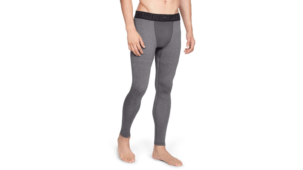 Under Armour UA ColdGear Legging - Men's, Medium, Charcoal Light Heather, 1320812019MD