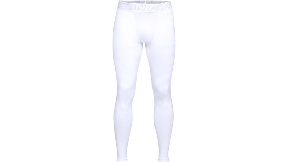 Under Armour UA ColdGear Legging - Men's, 4XL, White, 13208121004X