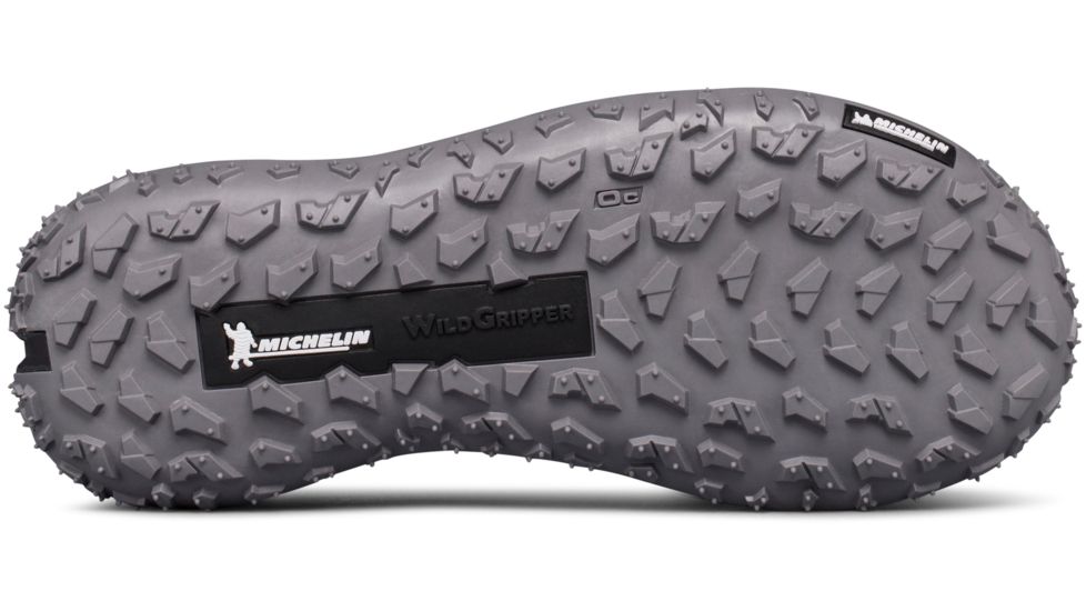 Under Armour UA Fat Tire Sandal - Mens, Anthracite/Zinc Gray/Pierce, 13, 1293328-100-13
