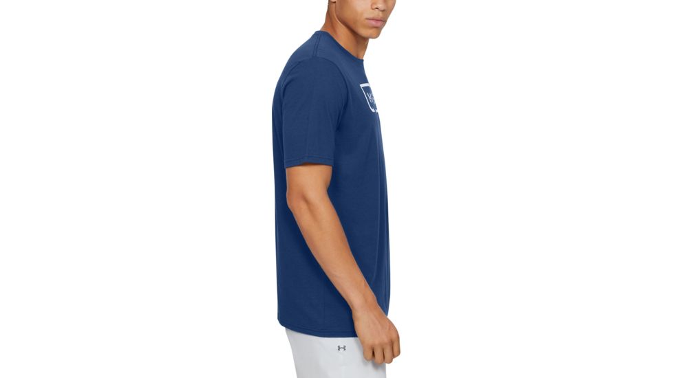 Under Armour UA Fish Logo T-Shirt - Men's, Medium, American Blue, 1331201449MD