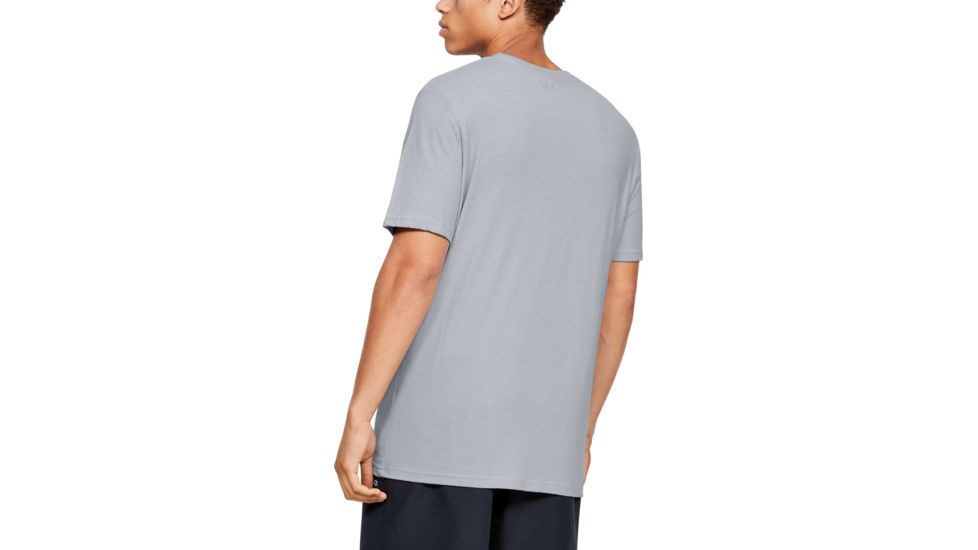 Under Armour UA Fish Logo T-Shirt - Men's, 2XL, Mod Gray, 13312010132X