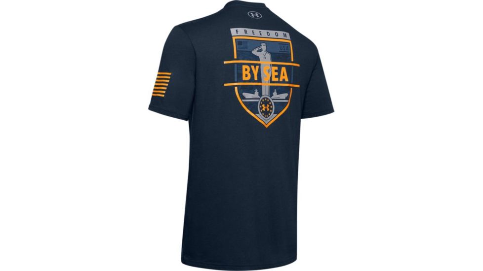 Under Armour UA Freedom By Sea T-Shirt - Mens, 2XL, 13521574082X