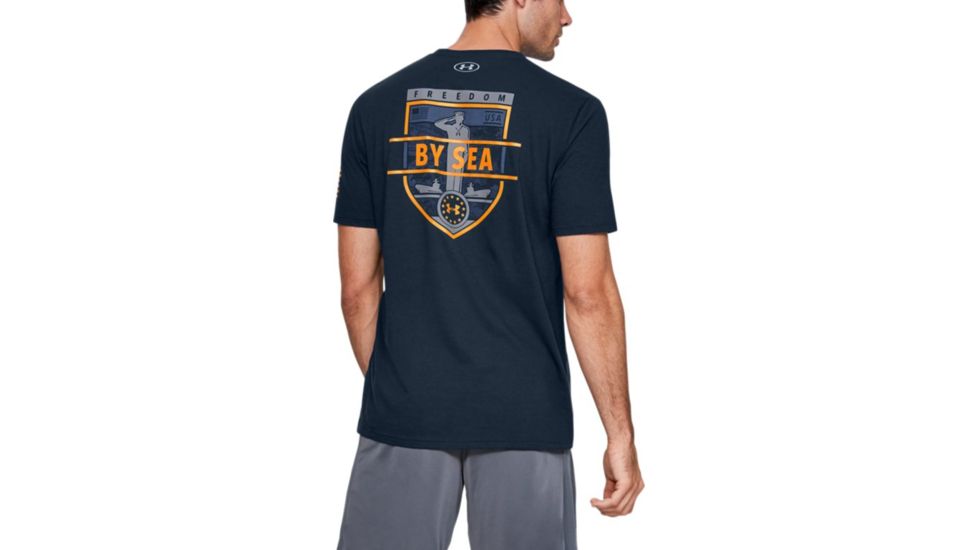 Under Armour UA Freedom By Sea T-Shirt - Mens, 2XL, 13521574082X
