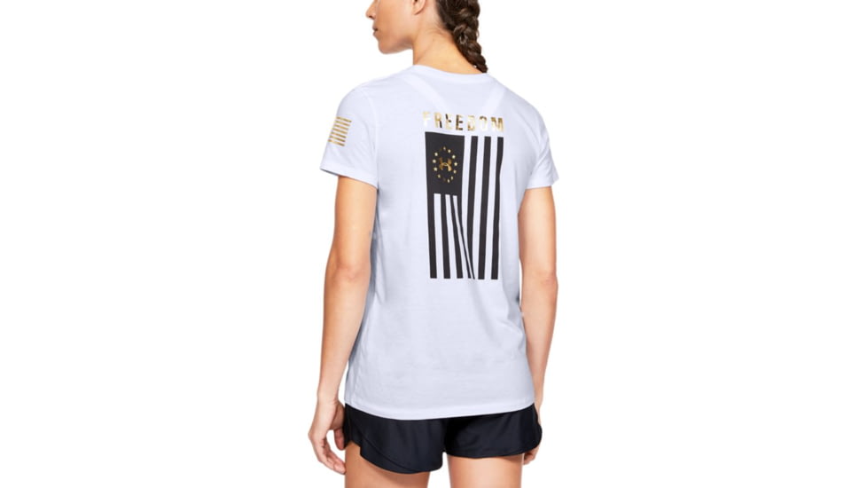 Under Armour UA Freedom Flag Evade T-Shirt - Womens, 2XL, 13552501002X