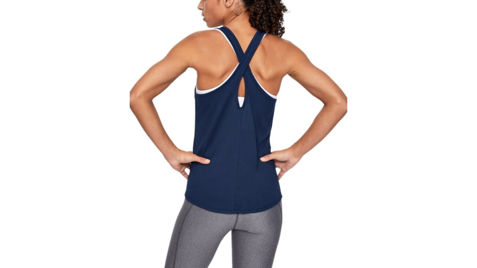 Under Armour UA Freedom Lock Up Tank - Womens, Large, 1352146408LG
