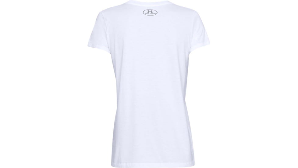 Under Armour UA Freedom Star T-Shirt - Womens, White, Small, 1327572100SM