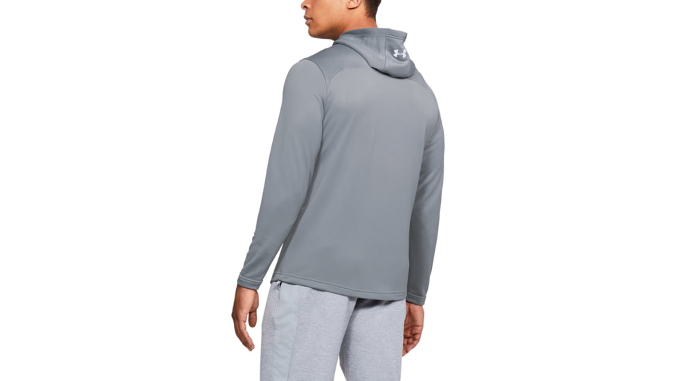 Under Armour UA Freedom Tech Terry Hoodie - Mens, Steel, X-Large, 1323105035XL