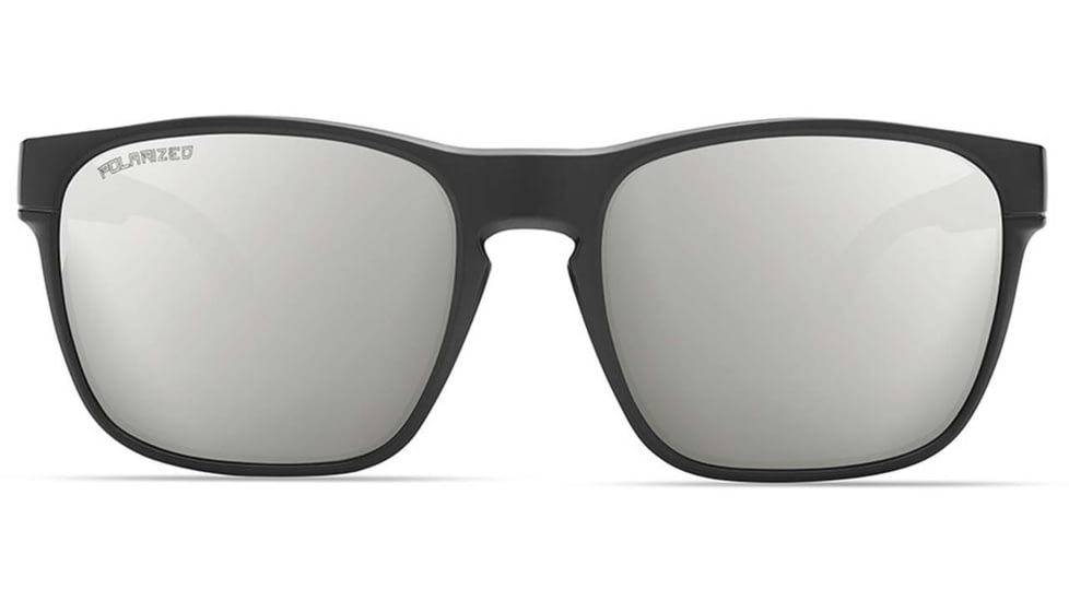 Under Armour UA Glimpse Sunglasses, Silver Polarized Lens, Satin Black, One Size Fits Most, UA8640111-010118