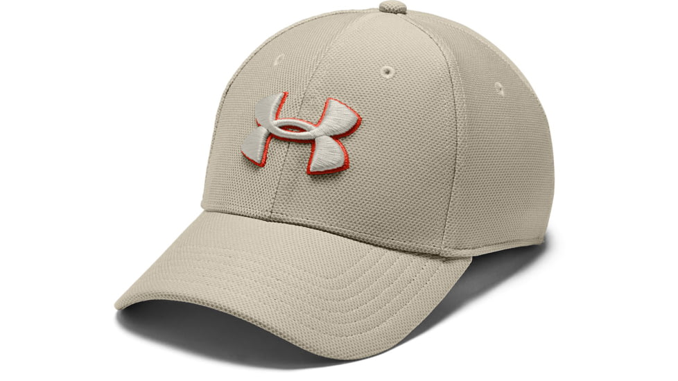 Under Armour UA Heathered Blitzing 3.0 Cap - Mens, Khaki Base, Large/X-Large, 1305037289LXL