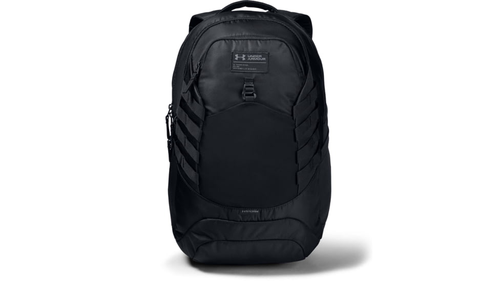Under Armour UA Hudson Backpack, Black, One Size Fits All, 1294719001OSFA