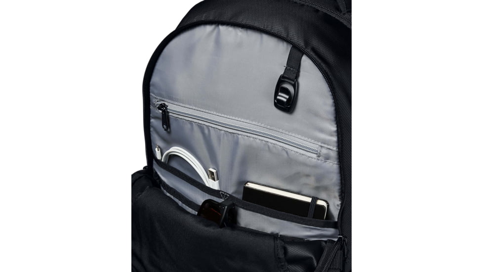 Under Armour UA Hudson Backpack, Black, One Size Fits All, 1294719001OSFA