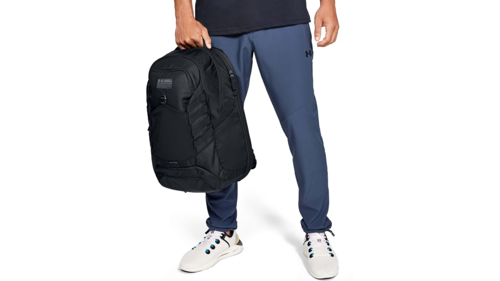 Under Armour UA Hudson Backpack, Black, One Size Fits All, 1294719001OSFA