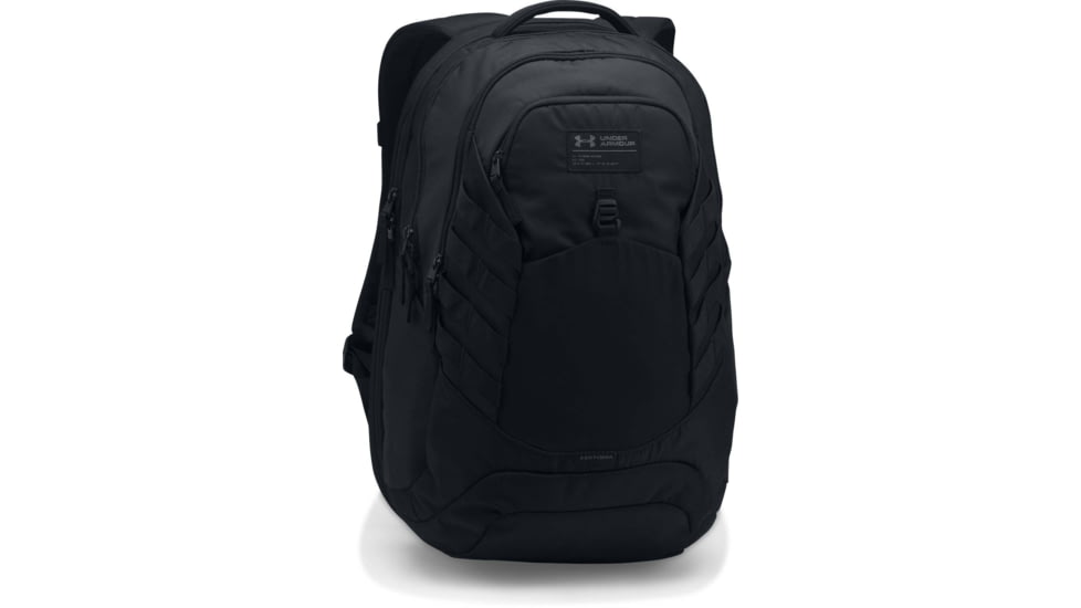 Under Armour UA Hudson Backpack, Black, One Size Fits All, 1294719001OSFA