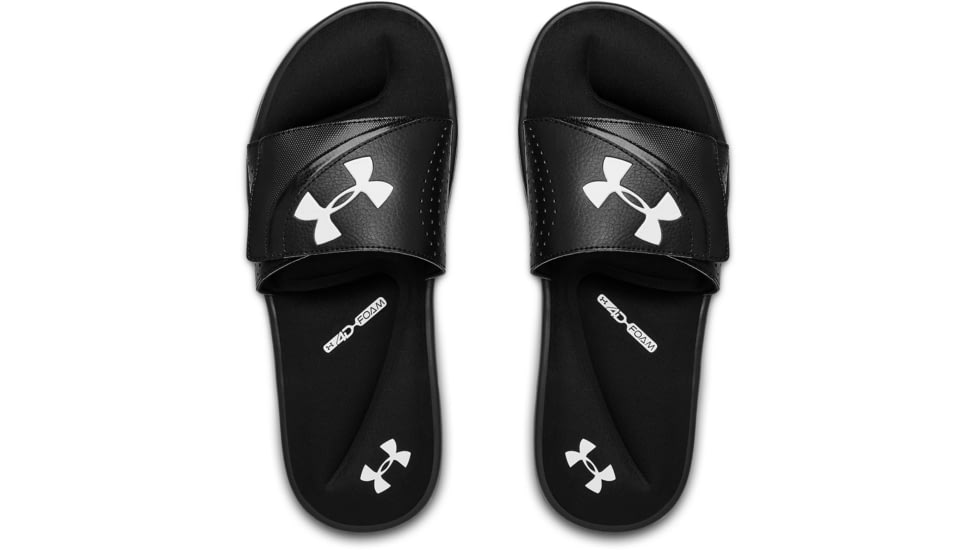 Under Armour UA Ignite VI Slide Sandal - Mens, Black, 8, 30227110038