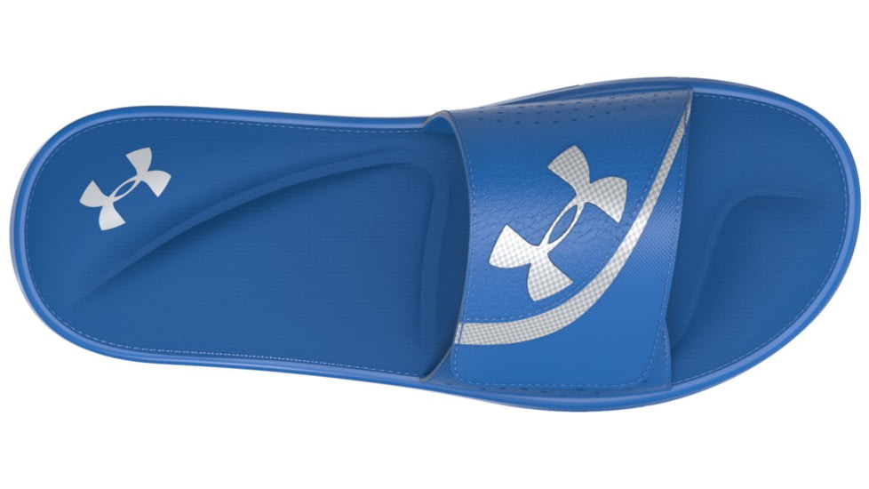 Under Armour UA Ignite VI Slide Sandal - Mens, Mediterranean, 15, 302271140115
