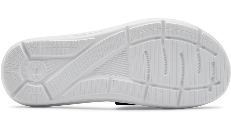 Under Armour UA Ignite VI Slide Sandal - Mens, White/Blue, 15, 302271110115