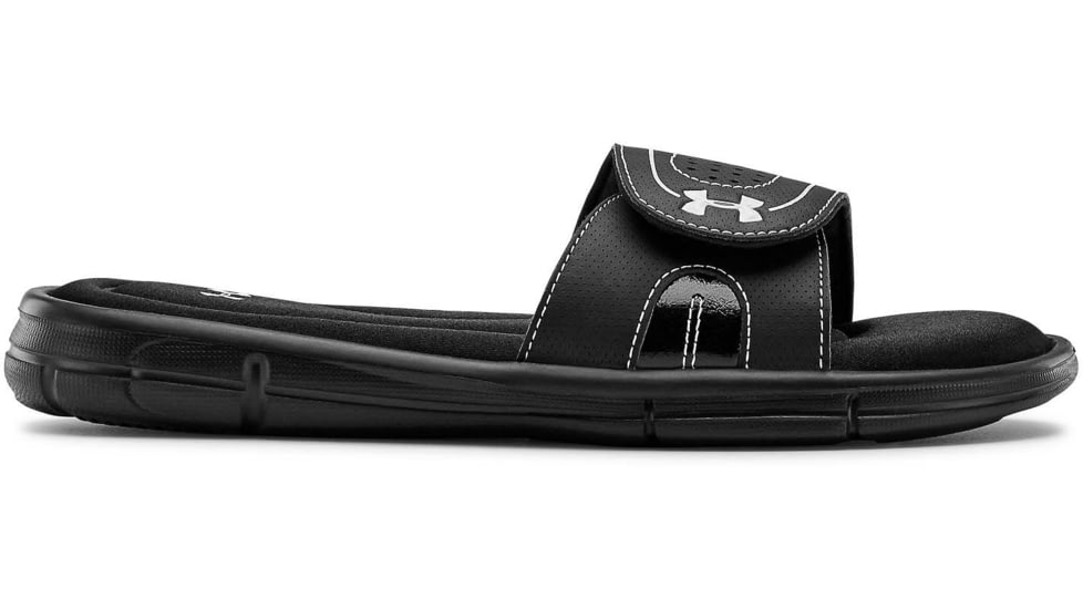 Under Armour UA Ignite VIII Slide Sandal - Womens, Black, 7, 12873190017