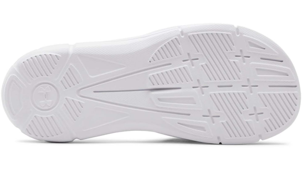Under Armour UA Ignite VIII Slide Sandal - Womens, Black/White, 12, 128731900512