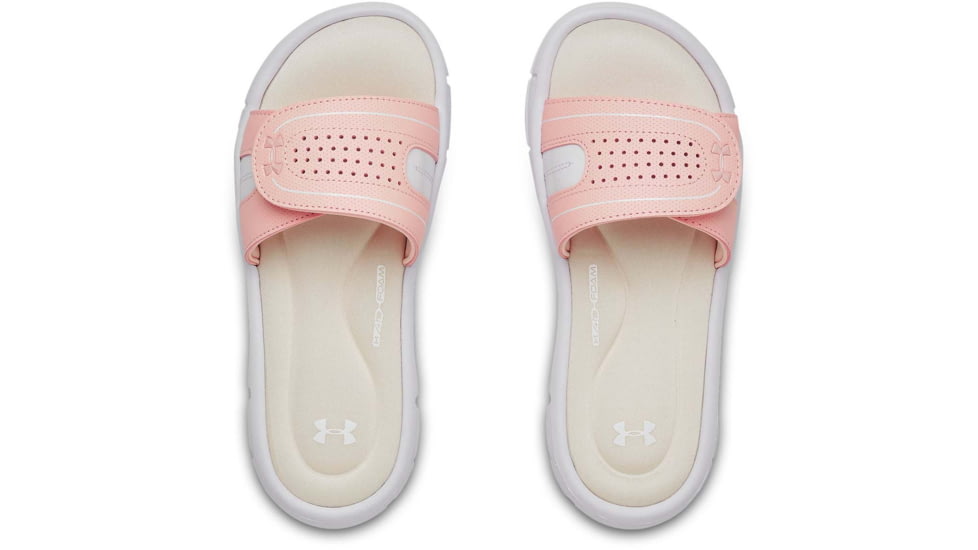 Under Armour UA Ignite VIII Slide Sandal - Womens, Orange Dream, 6, 12873196016