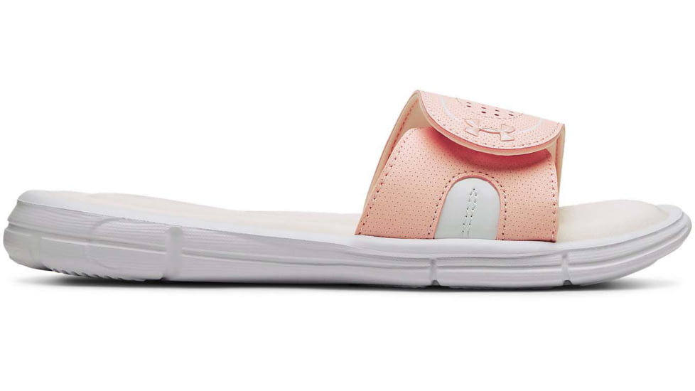 Under Armour UA Ignite VIII Slide Sandal - Womens, Orange Dream, 6, 12873196016