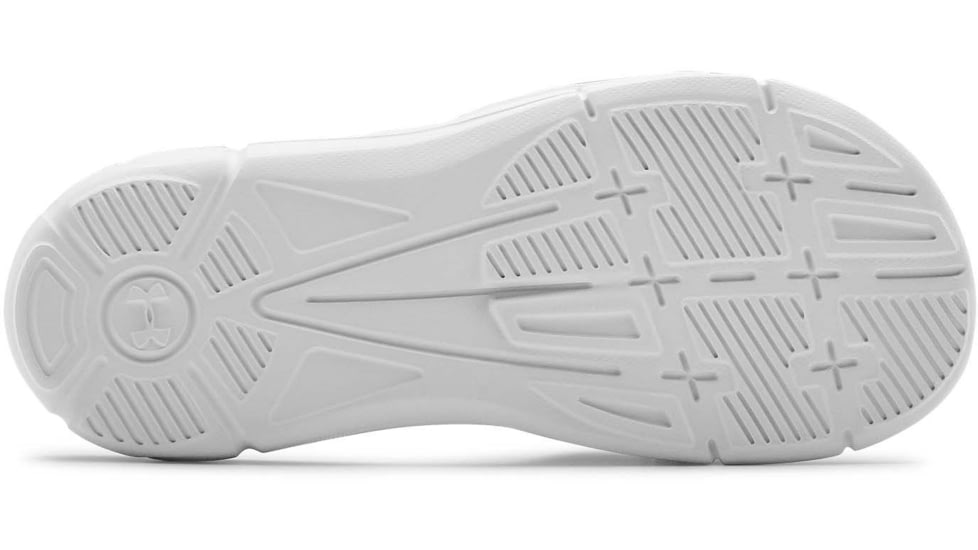 Under Armour UA Ignite VIII Slide Sandal - Womens, White, 10, 128731910010