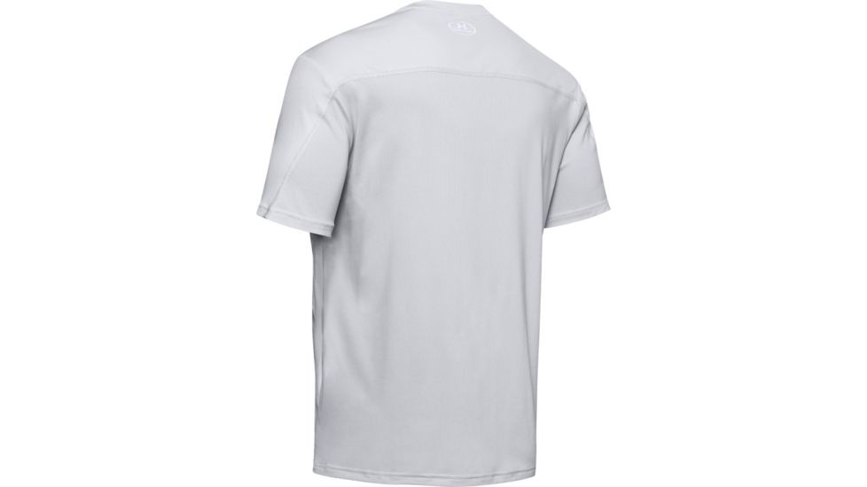 Under Armour UA Iso-Chill Stacked Short Sleeve T-Shirt - Mens, 2XL, Halo, 13538970142X