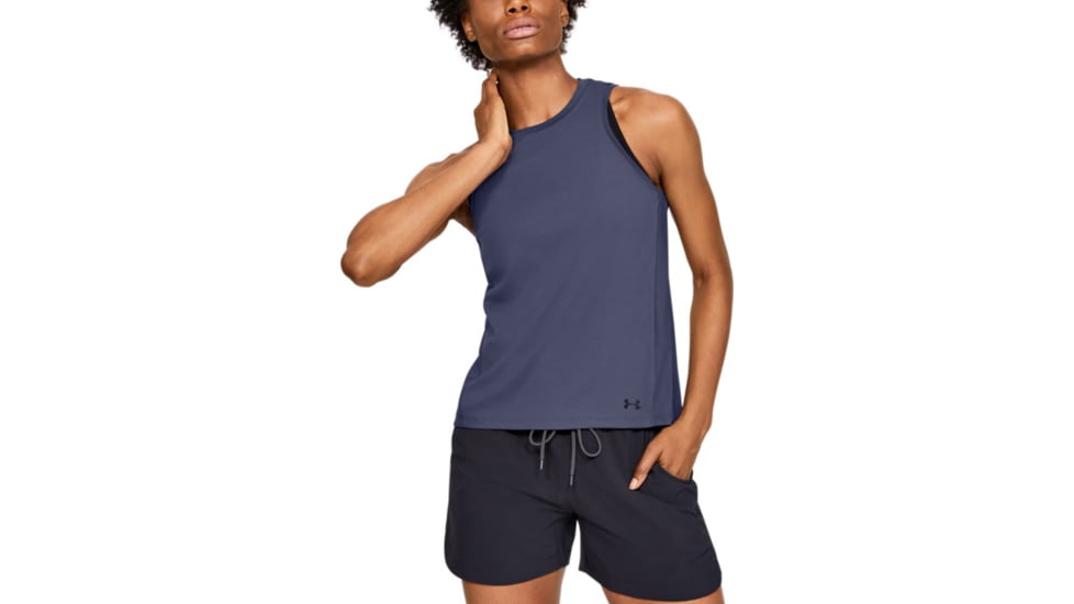 Under Armour UA Iso-Chill Tank - Womens, Extra Small, Blue Ink, 1351135497XS