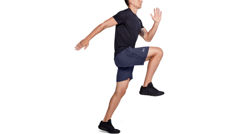 Under Armour UA Launch SW 9 Shorts - Mens, 2XL, Blue Ink, 13265754972X