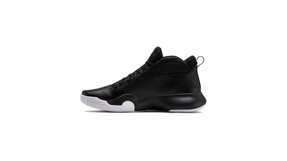 Under Armour UA Lockdown 4 Basketball Shoes - Men's, 10.5, Black, 302205200610.5