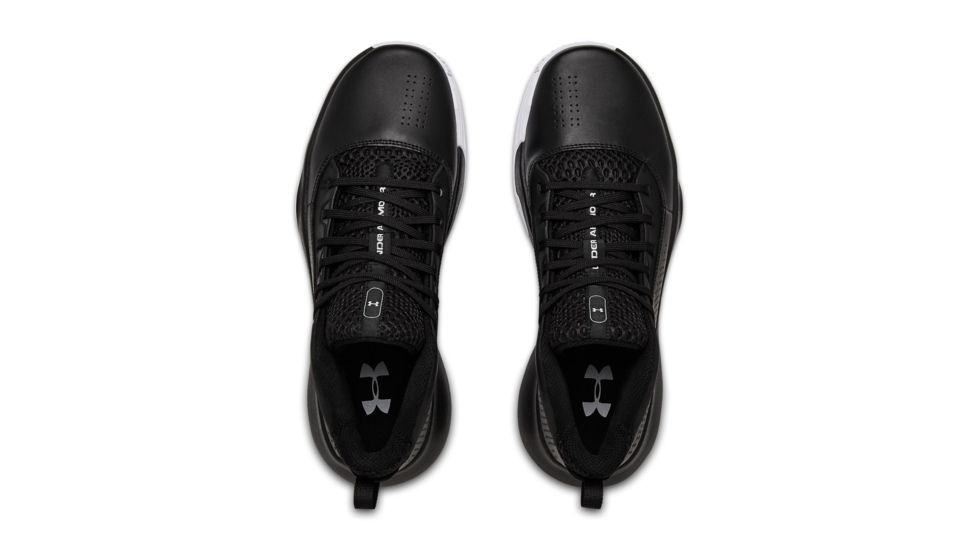 Under Armour UA Lockdown 4 Basketball Shoes - Men's, 10.5, Black, 302205200610.5