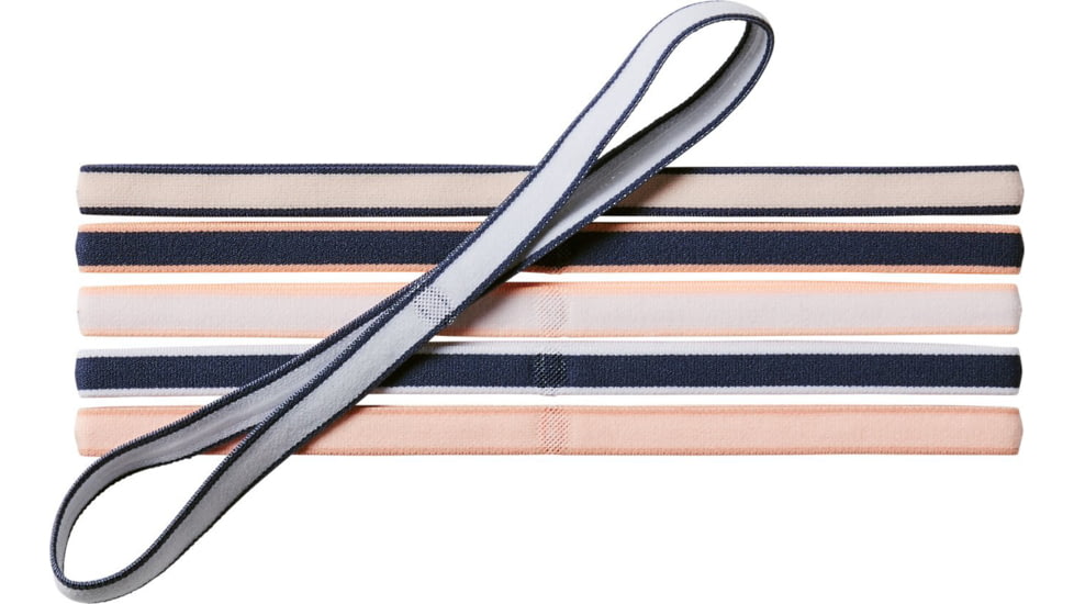 Under Armour UA Mini Headband 6-Pack, Peach Frost, One Size Fits All, 1286016845OSFA