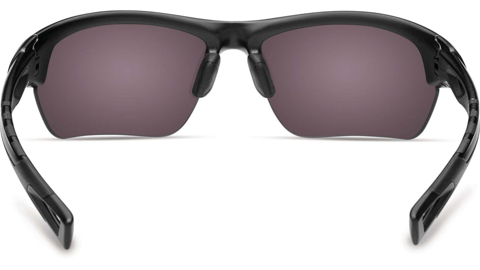Under Armour UA Octane Sunglasses, Orange Baseball Tuned Lens, Satin Black, One Size Fits Most, UA8650094-010144
