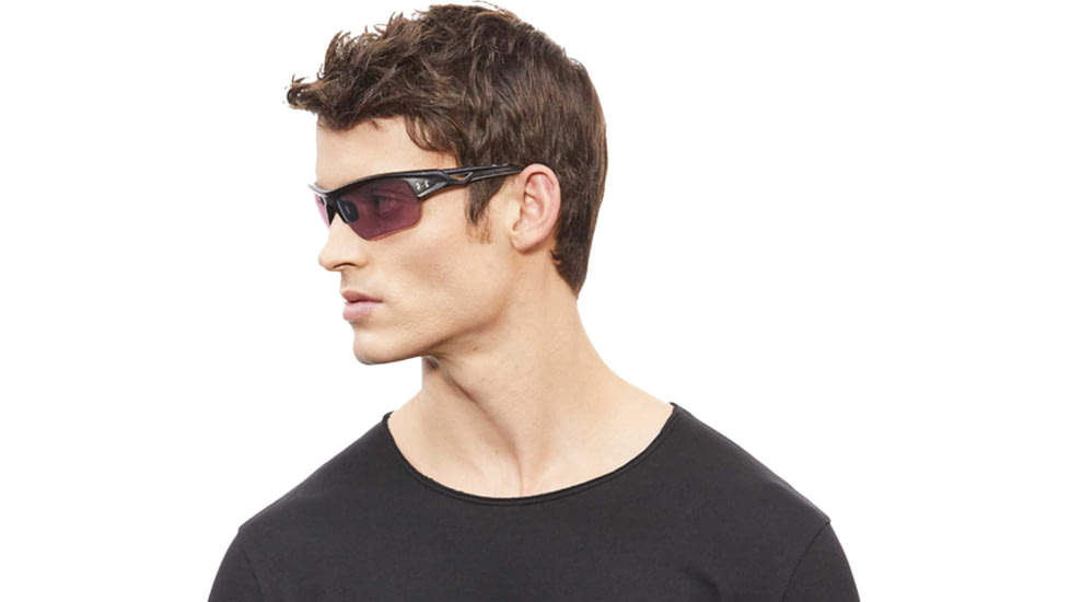 Under Armour UA Octane Sunglasses, Tuned Golf Lens, Satin Black, One Size Fits Most, UA8650094-010974
