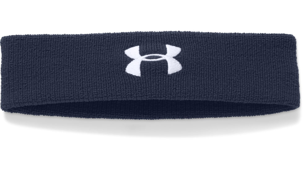 Under Armour UA Performance Headband, Midnight Navy, One Size Fits All, 1276990410OSFA