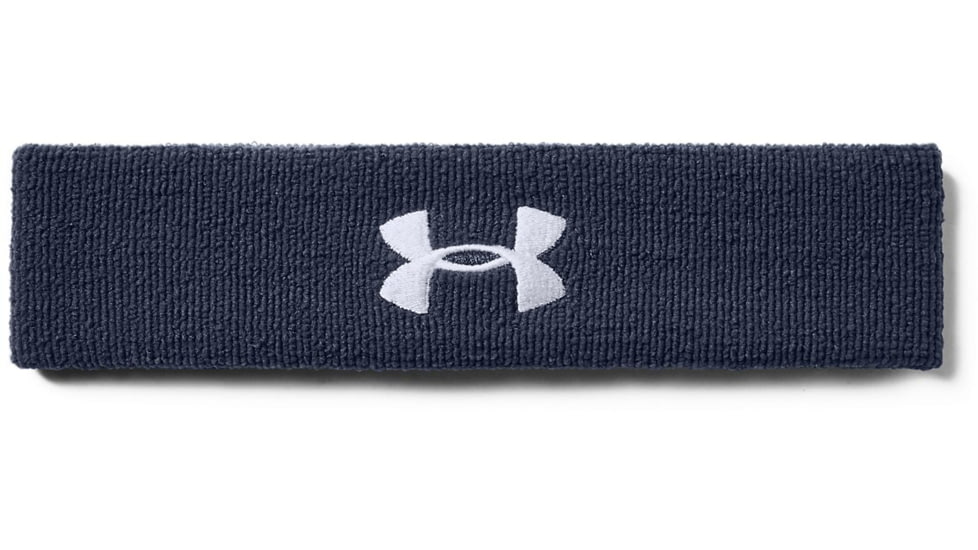 Under Armour UA Performance Headband, Midnight Navy, One Size Fits All, 1276990410OSFA