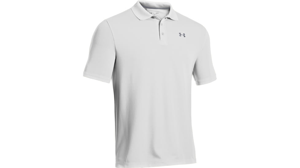 Under Armour UA Performance Polo - Mens, White, 2X-Large, 12427551002X