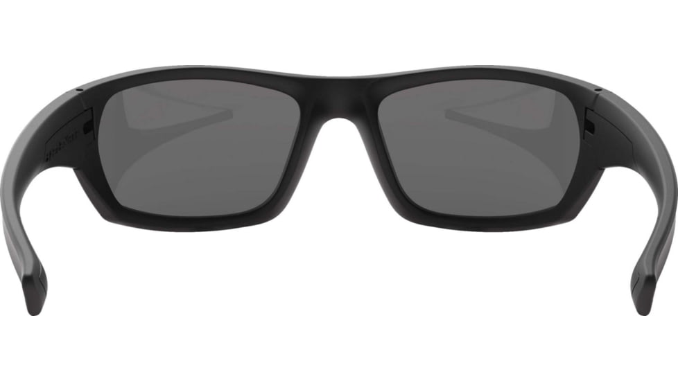 Under Armour UA Powerbrake Sunglasses, Gray Lens, Satin Black, One Size Fits Most, UA8600105-010100