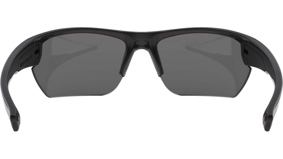 Under Armour UA Propel Sunglasses, Gray Lens, Shiny Black, One Size Fits Most, UA8600106-000100