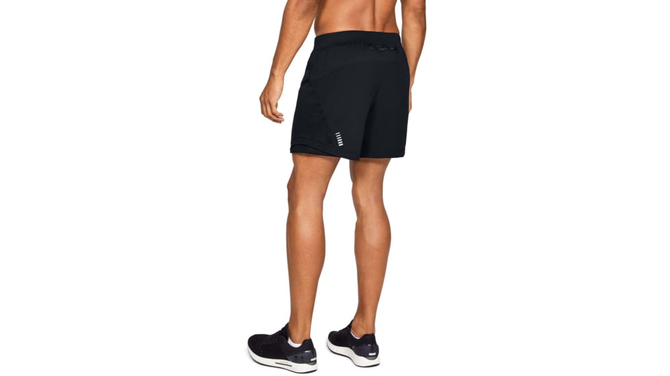 Under Armour Ua Qualifier Speedpocket 7 Shorts, Black - 1326600001LG