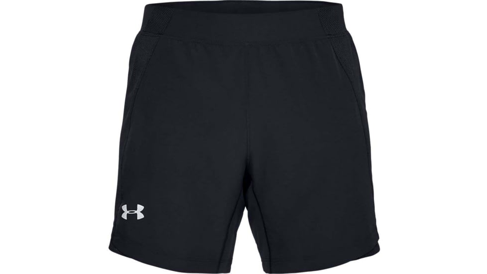 Under Armour Ua Qualifier Speedpocket 7 Shorts, Black - 1326600001LG