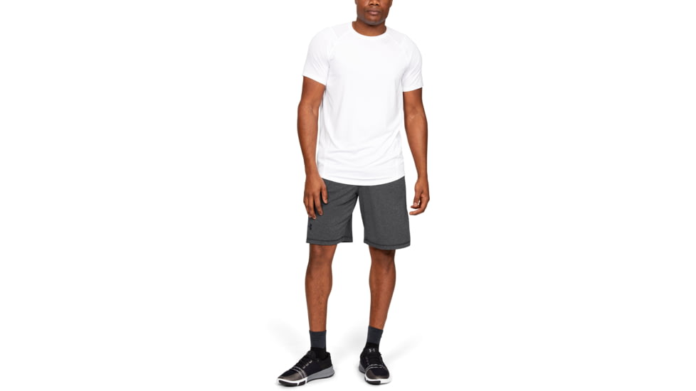 Under Armour UA Raid 10in Short - Mens, Carbon Heather, 2X-Large, 12535270902X