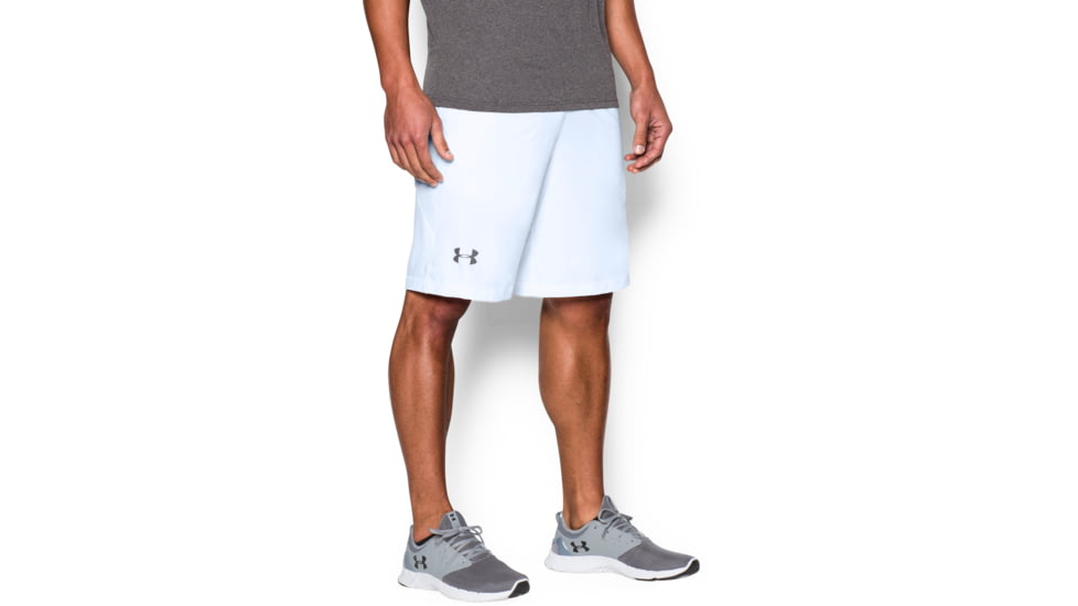 Under Armour UA Raid 10in Short - Mens, White, 3X-Large, 12535271003X
