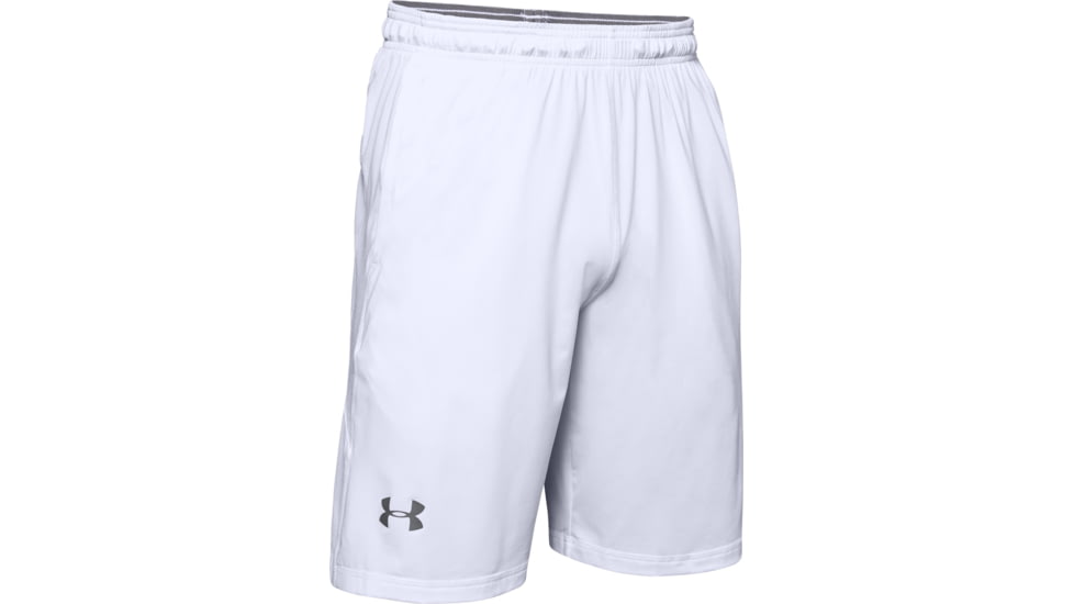 Under Armour UA Raid 10in Short - Mens, White, 3X-Large, 12535271003X