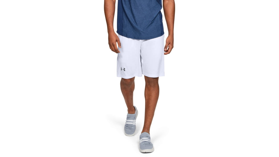 Under Armour UA Raid 10in Short - Mens, White, 3X-Large, 12535271003X
