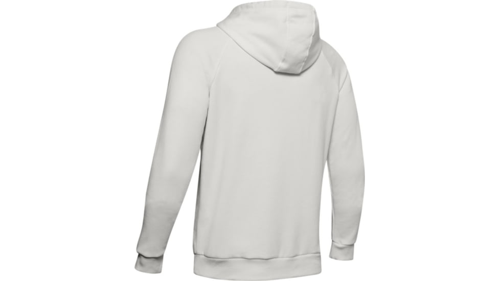 Under Armour UA Rival Fleece Hoodie - Mens, 2XL, Onyx White, 13207361122X