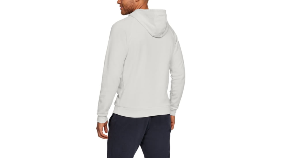 Under Armour UA Rival Fleece Hoodie - Mens, 2XL, Onyx White, 13207361122X