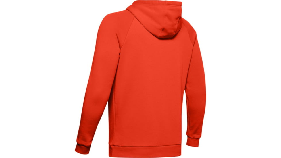 Under Armour UA Rival Fleece Hoodie - Mens, Extra Large, Ultra Orange, 1320736856XL