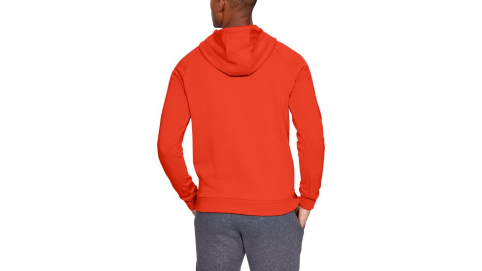 Under Armour UA Rival Fleece Hoodie - Mens, Extra Large, Ultra Orange, 1320736856XL