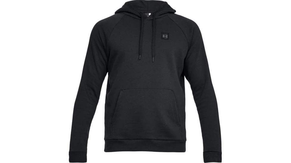 Under Armour UA Rival Fleece Hoody - Mens, Black, 3X-Large, 13207360013X