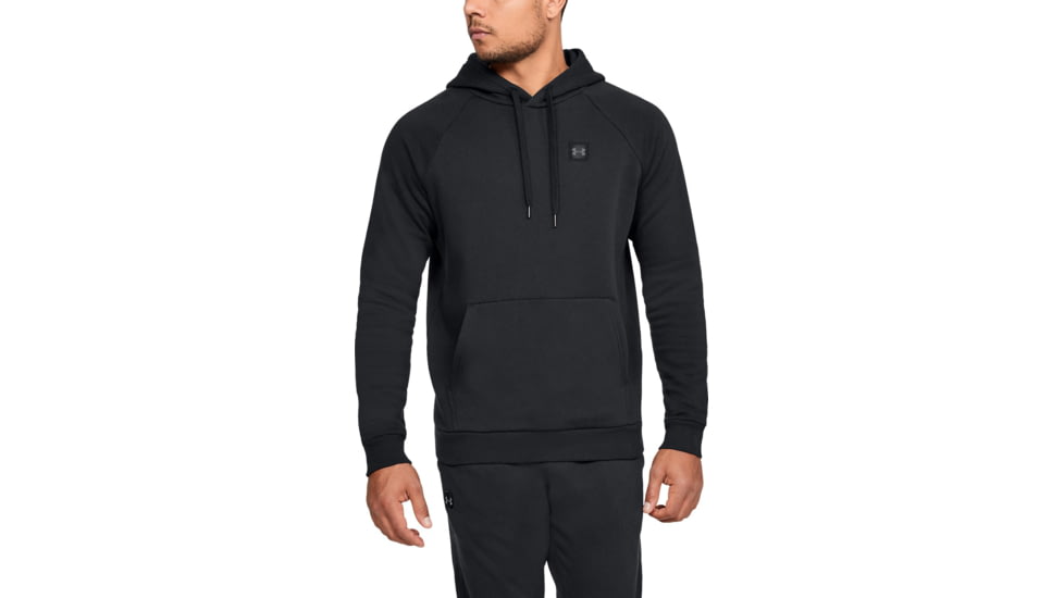 Under Armour UA Rival Fleece Hoody - Mens, Black, 3X-Large, 13207360013X